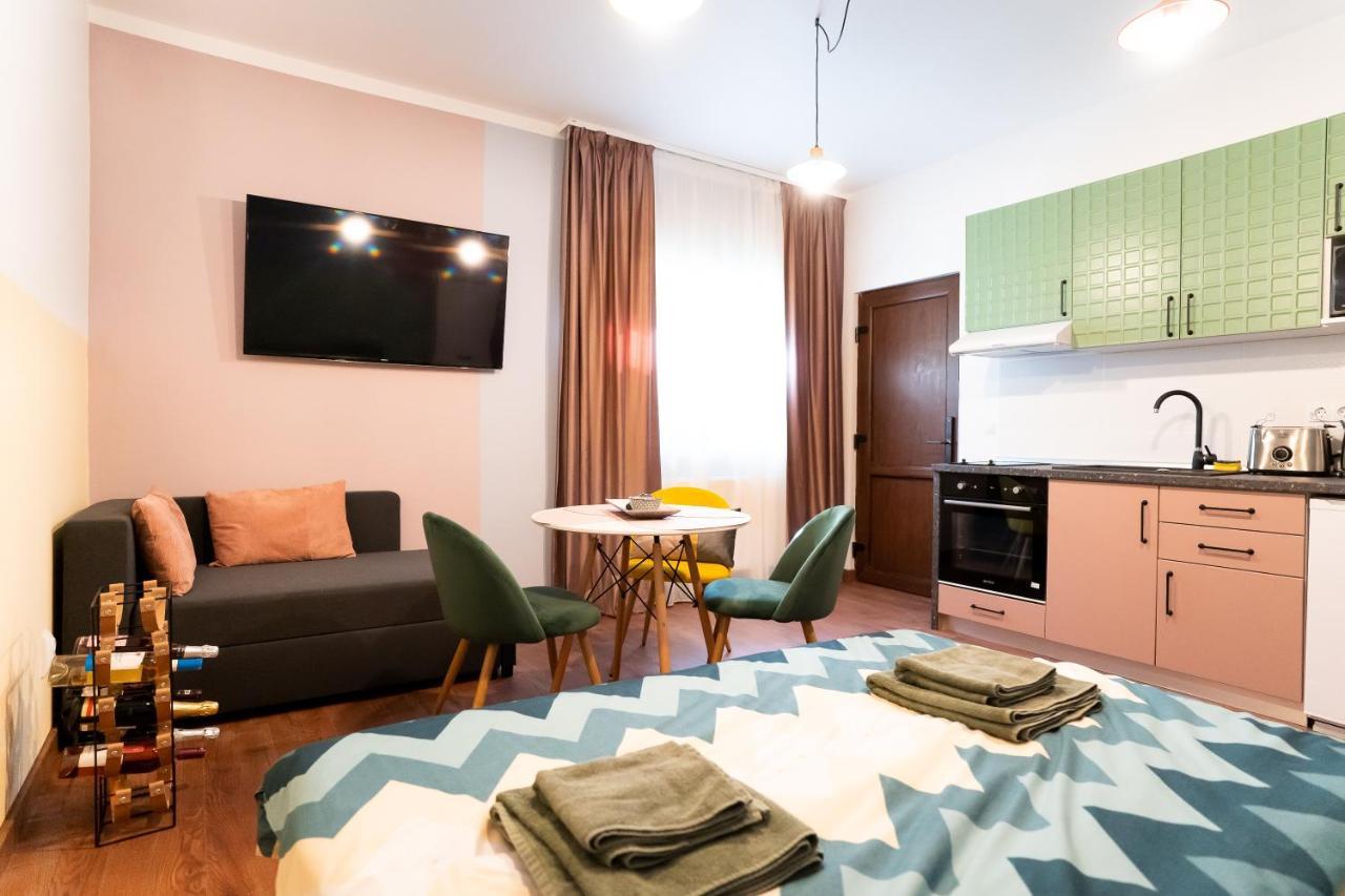 Galeria Grafit Apartments Sibiu Ngoại thất bức ảnh